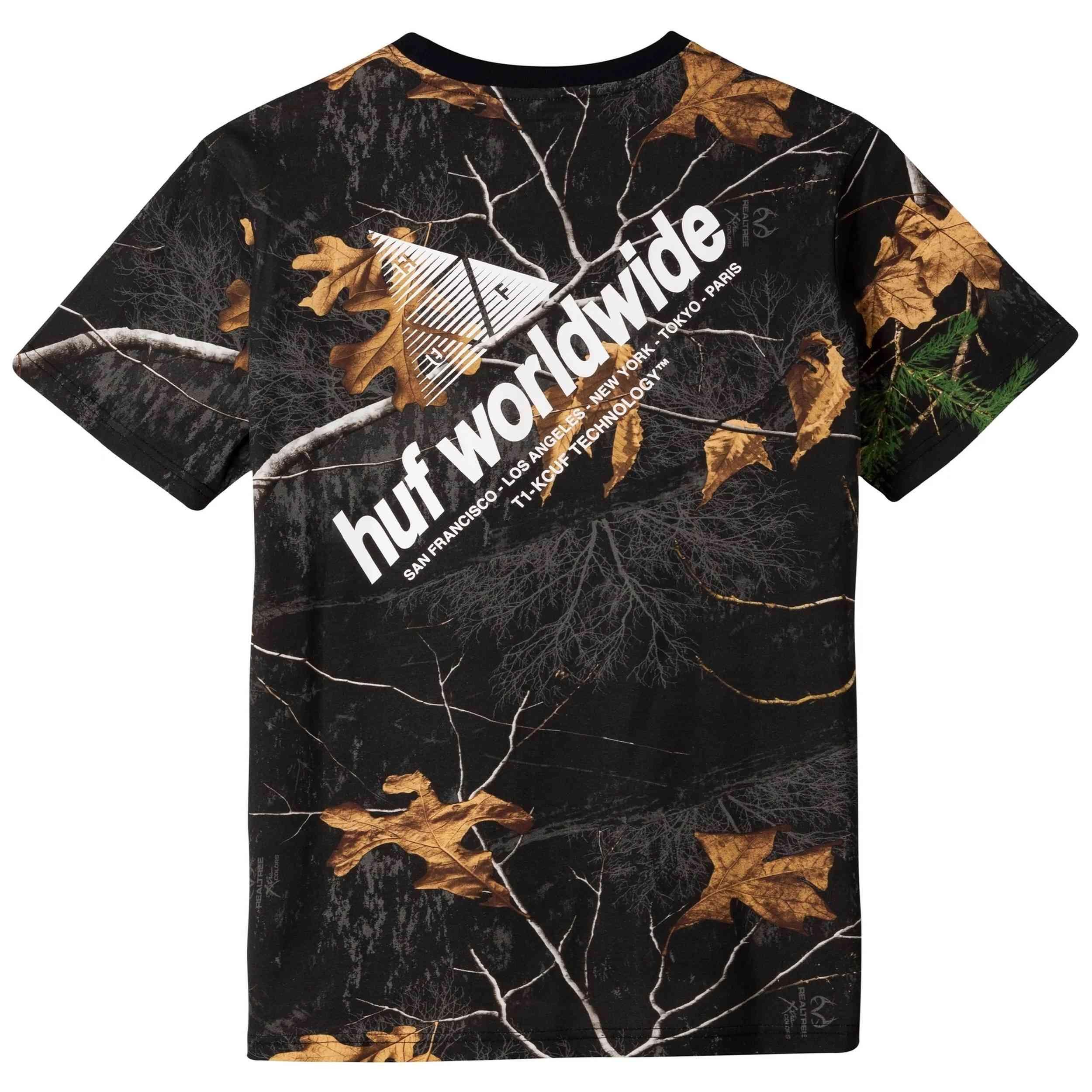 Hoodie Huf model Realtree Peak Logo voor unisex 2/2