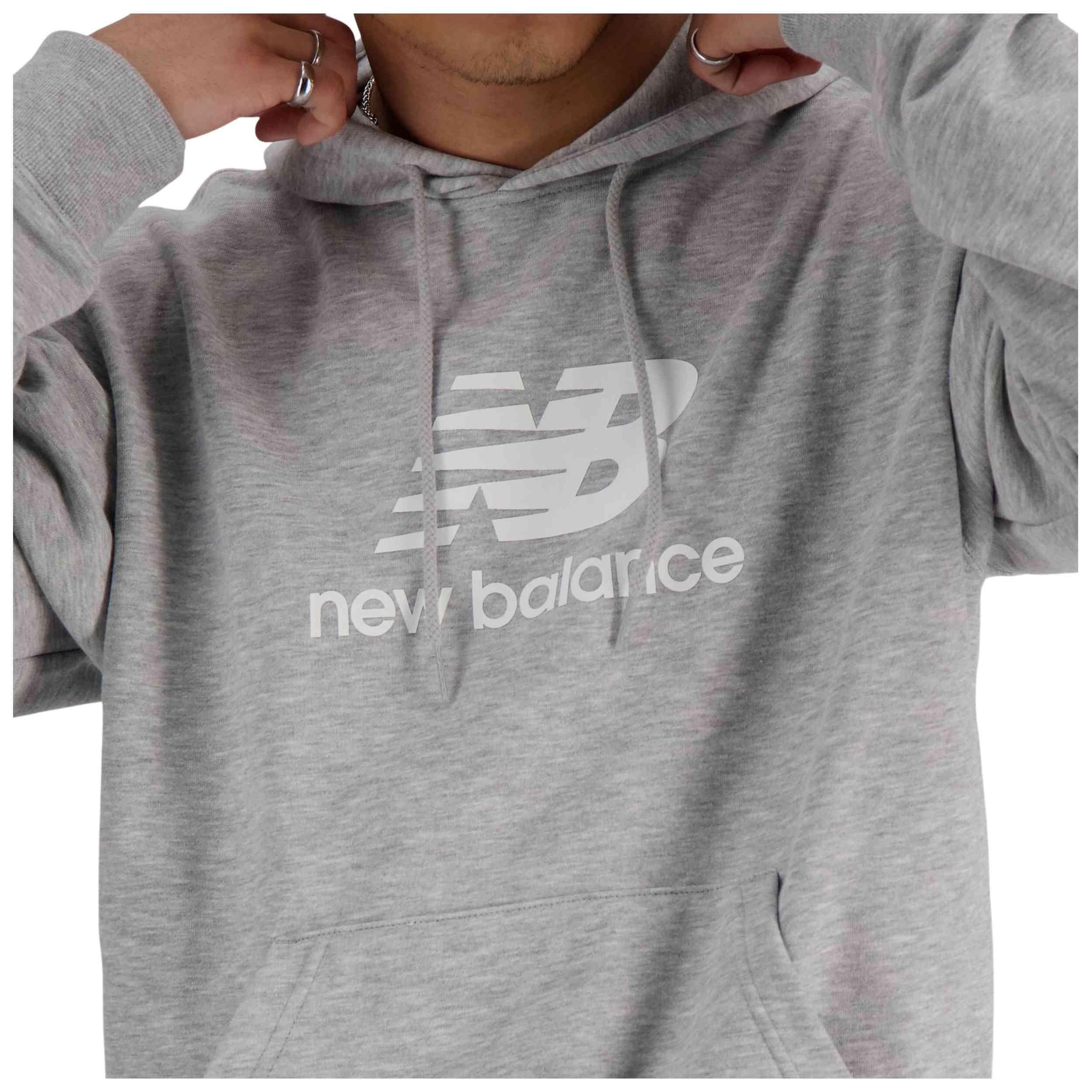 Hoodie New balance model Sport Essentials French Terry Logo Hoodie voor mannen 4/5