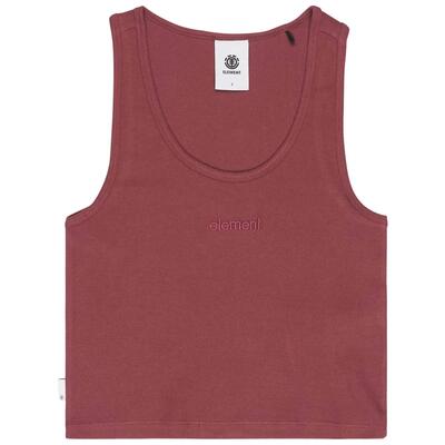 Tanktop element model lowcase crop voor vrouwen