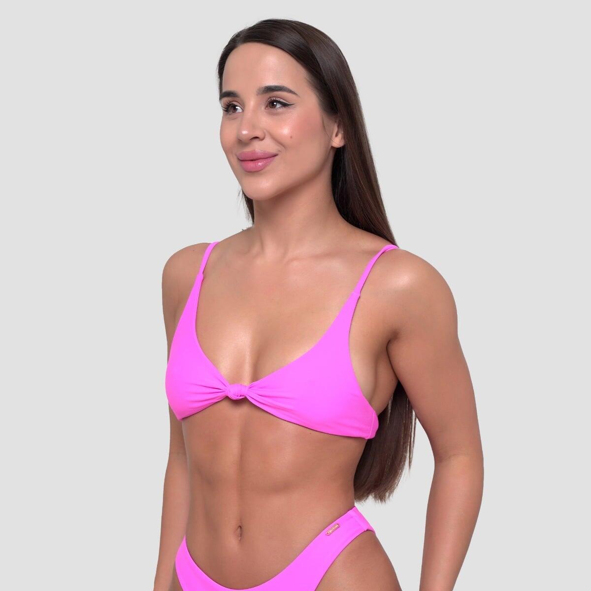 Top costume donna piscina con spalline rosa CURACAO 2/7