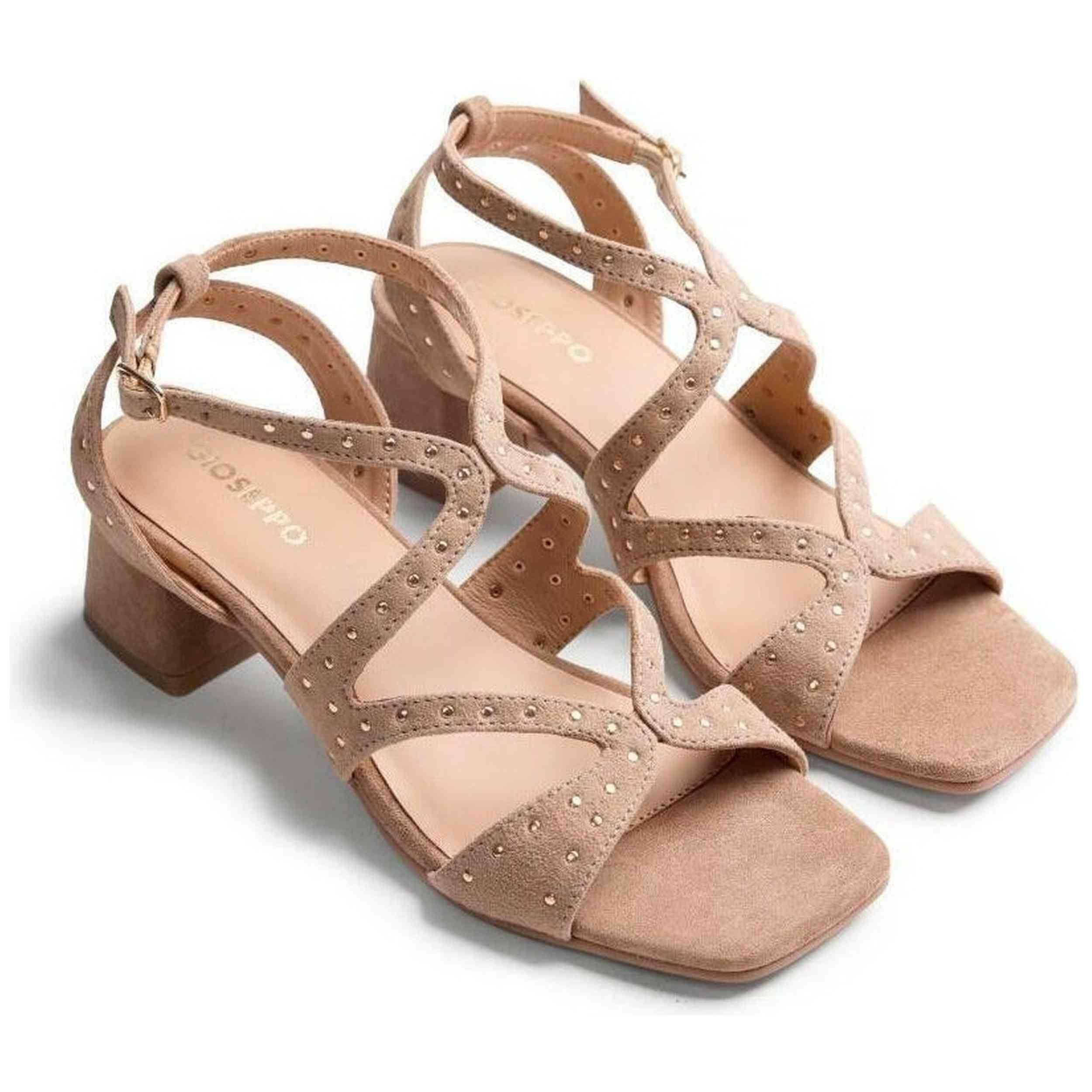 Sandalias Gioseppo modelo Studded Leather Heeled Sandals Watate para mujer 2/4