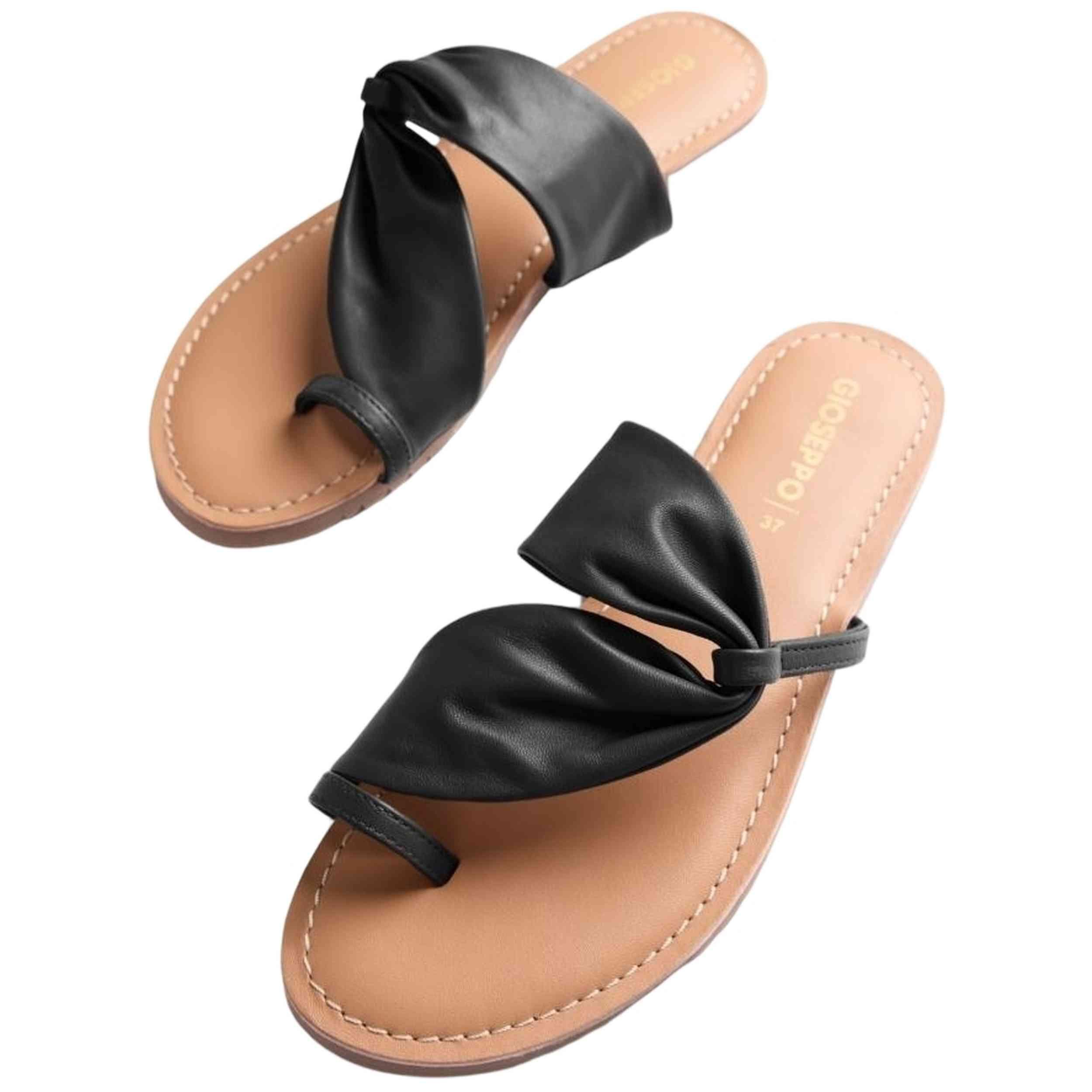Infradito Gioseppo modello 79275-NEGRO per donne 4/4