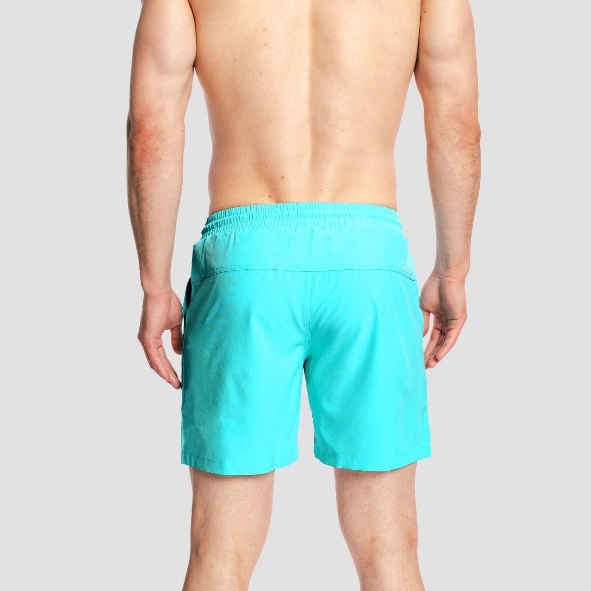 Costume uomo nuoto con coulisse blu Lagoon 6/7