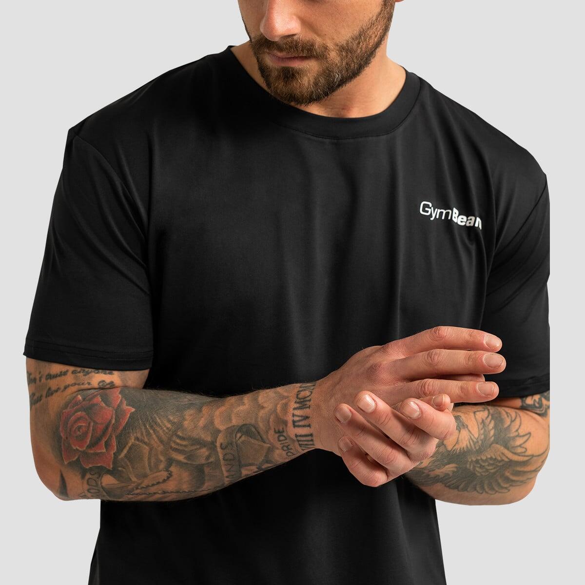 T-shirt uomo sport regular nera Limitless 2/7