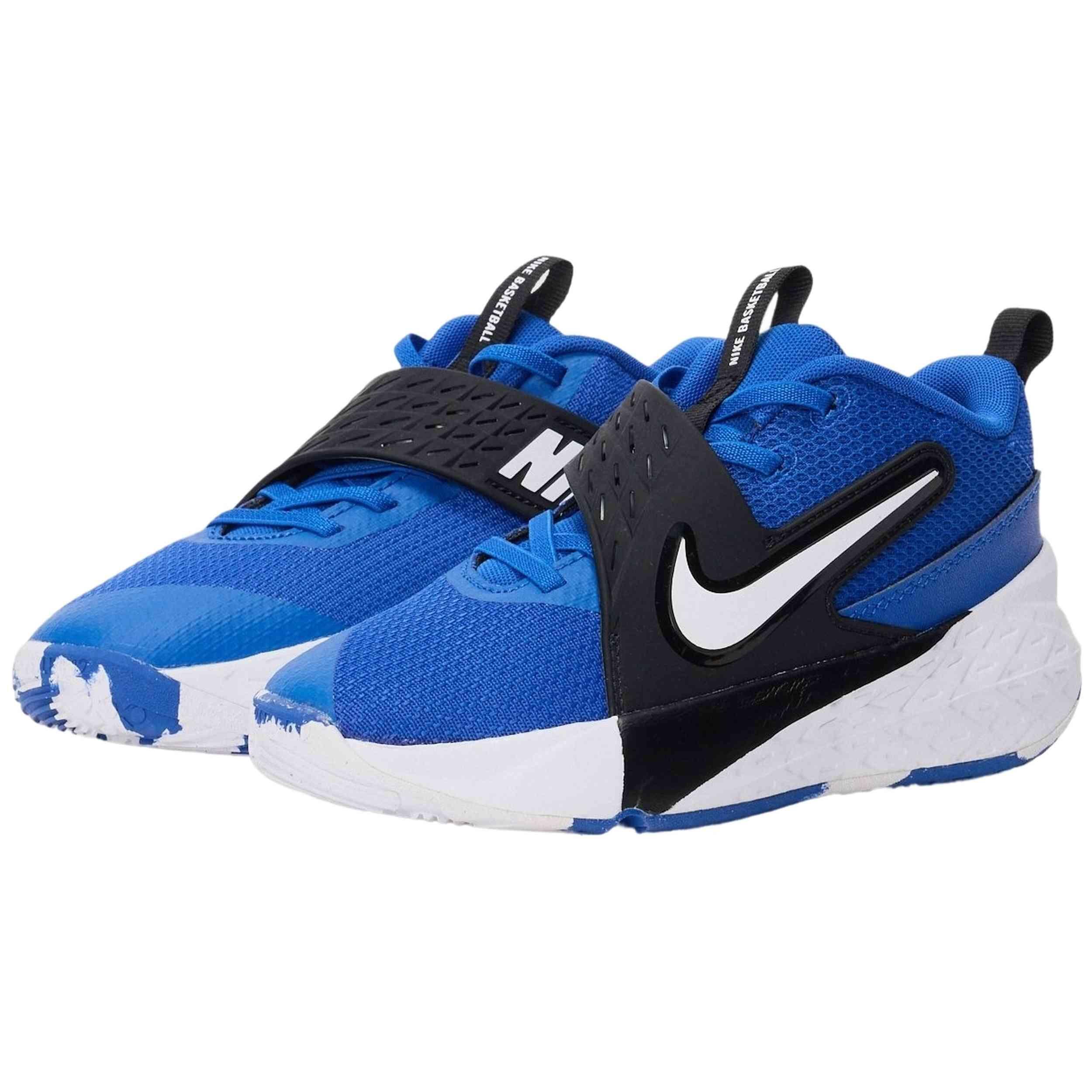 Tênis de basquete Nike modelo HF6280-400 para crianças unissex 2/5