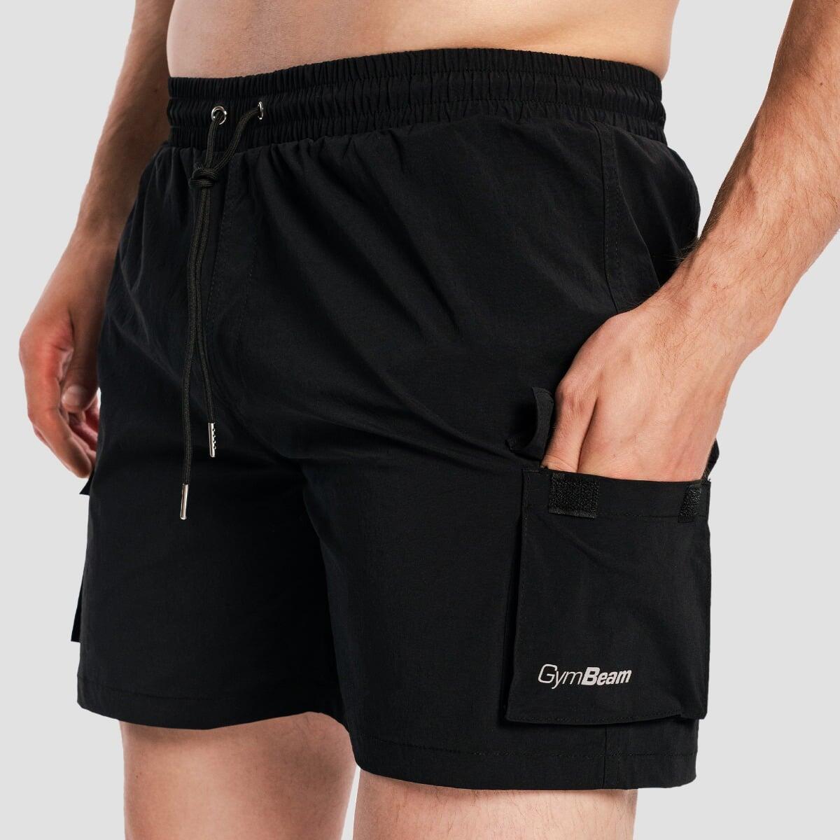 Costume uomo nuoto cargo nero 2/7