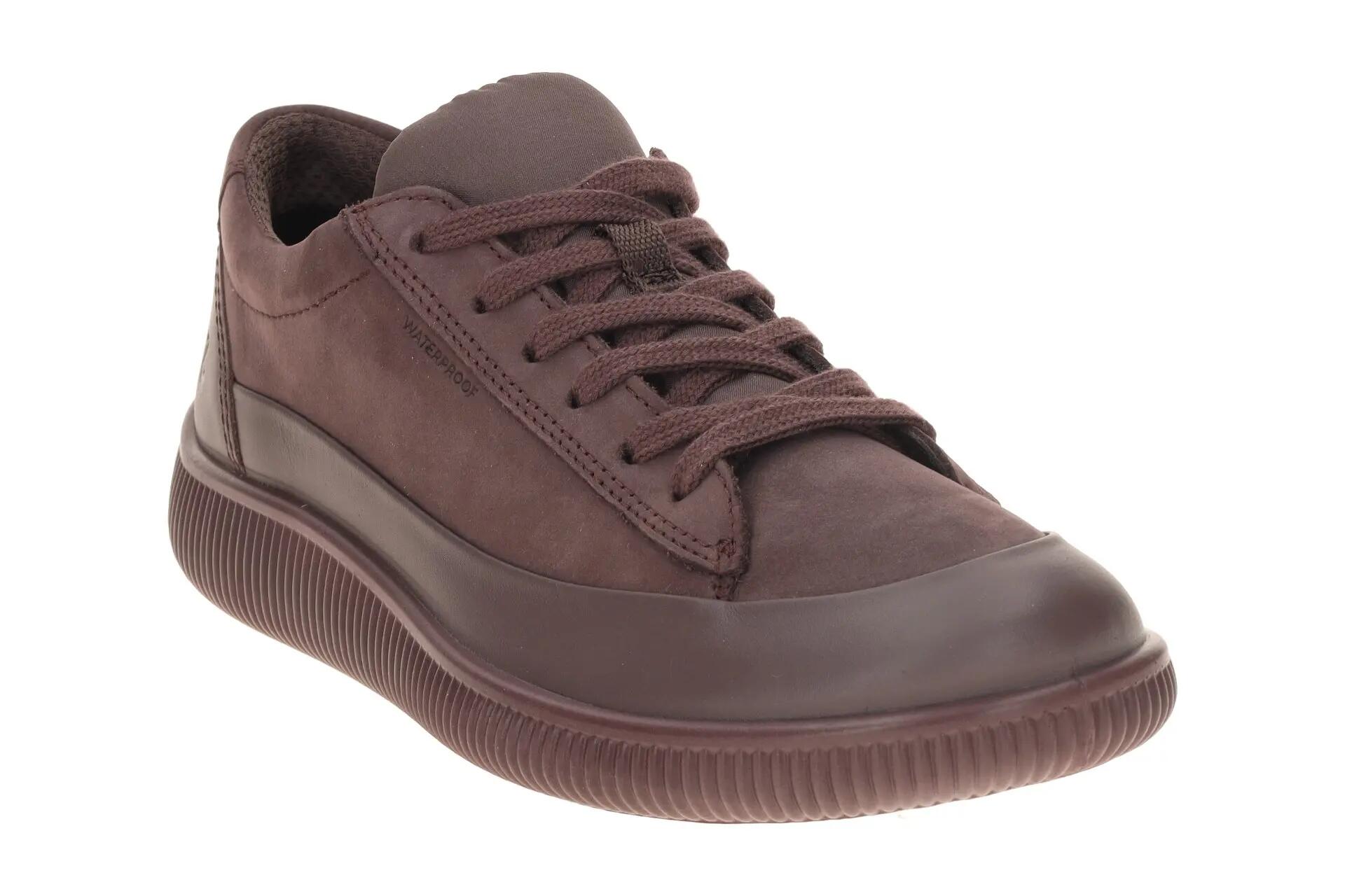 Ecco Soft Zero Schuhe rot Rosin Damen Waterproof 220283 3/7