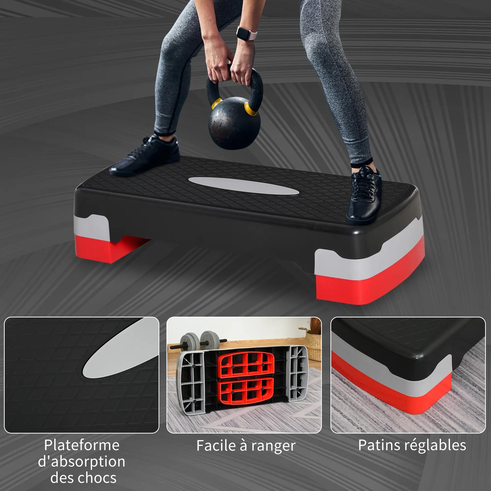 Stepper fitness aerobic hauteur réglable 5/5