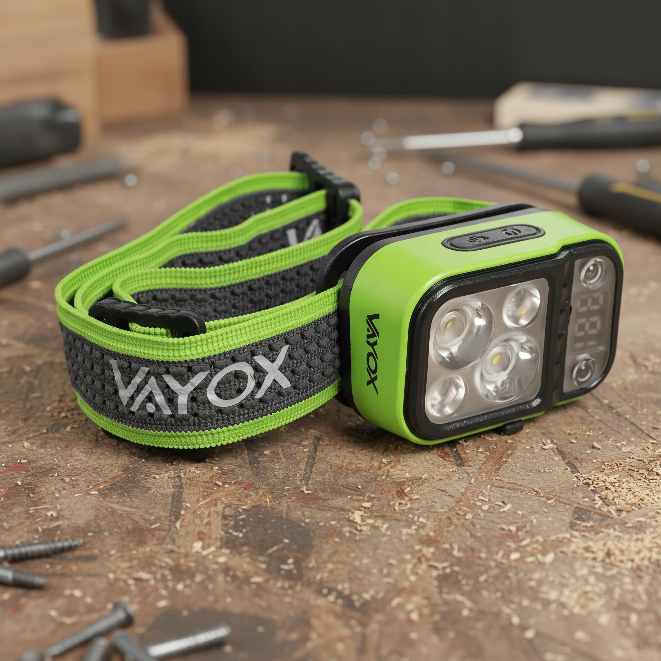 Latarka czołowa Vayox VA0454 220lm akumulatorowa USB-C 4/7