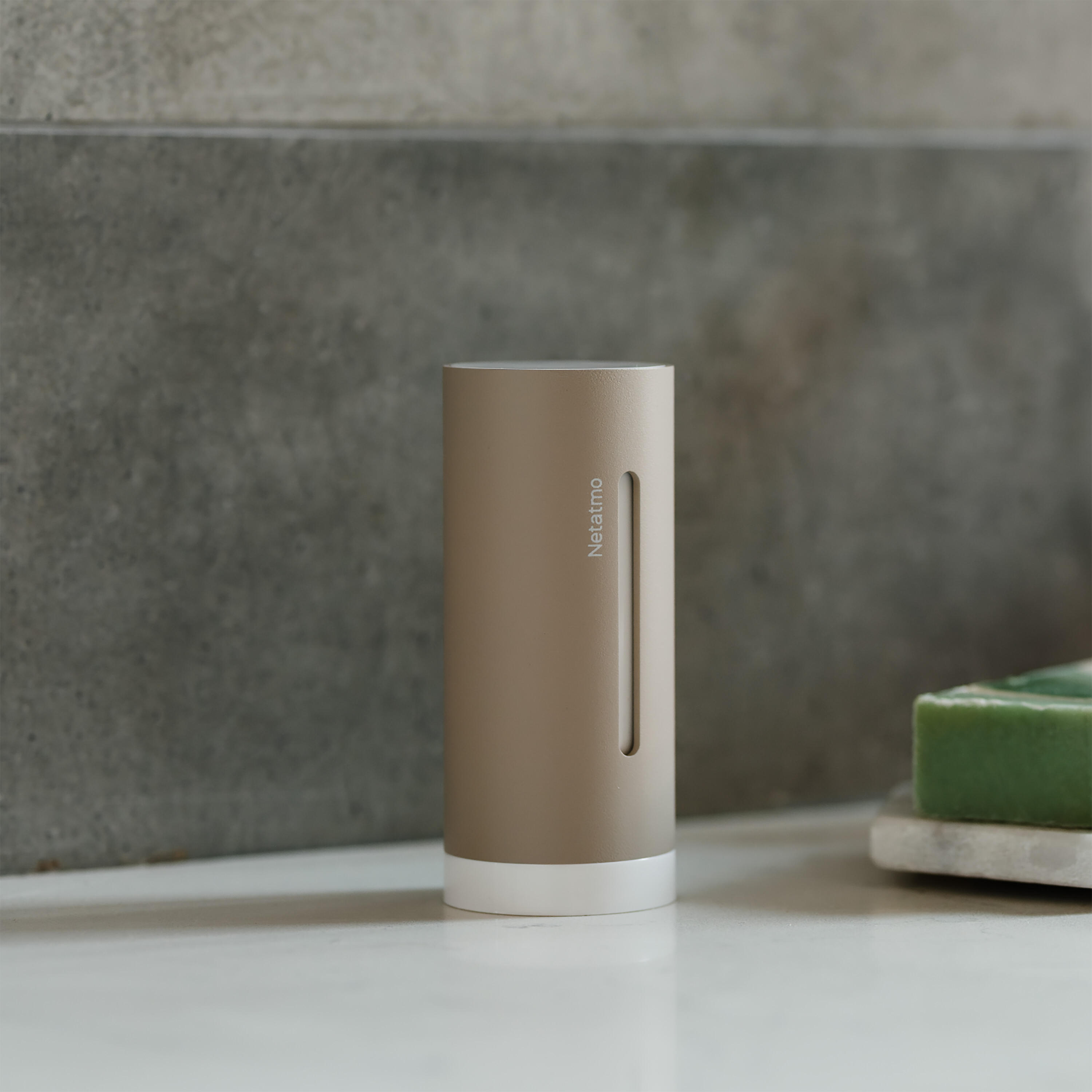 Netatmo módulo adicional estación meteorológica beige arena 2/4