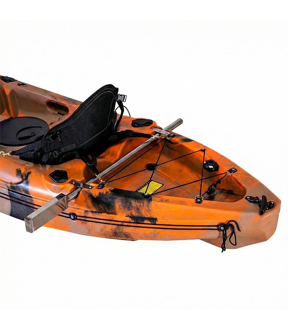 Support Moteur Kayak Acier Inoxydable | Trolling Motor Mount 91cm 3/7