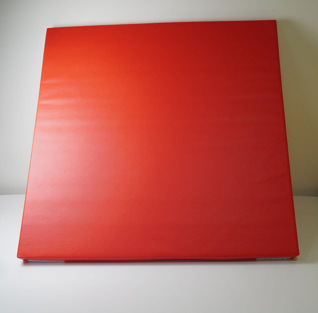Materac Gimnastyczny 100*100*5Cm - Czerwony 3/3