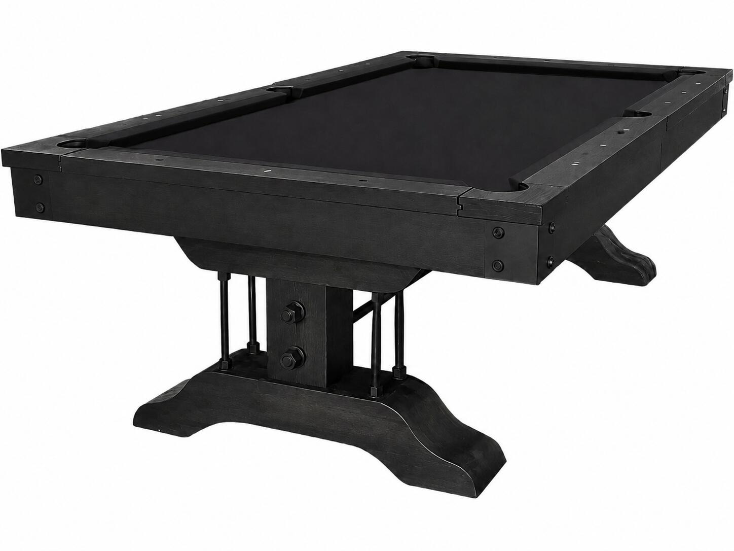 John West Ironwood pooltafel met leisteen zwart 8ft 2/6