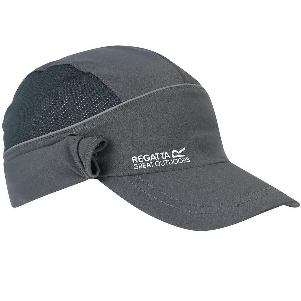 REGATTA Unisex Protector II RollUp Neck Baseball Cap (Seal Grey)