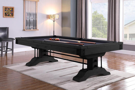 Table de billard américain John West Ironwood avec ardoise noir 8ft