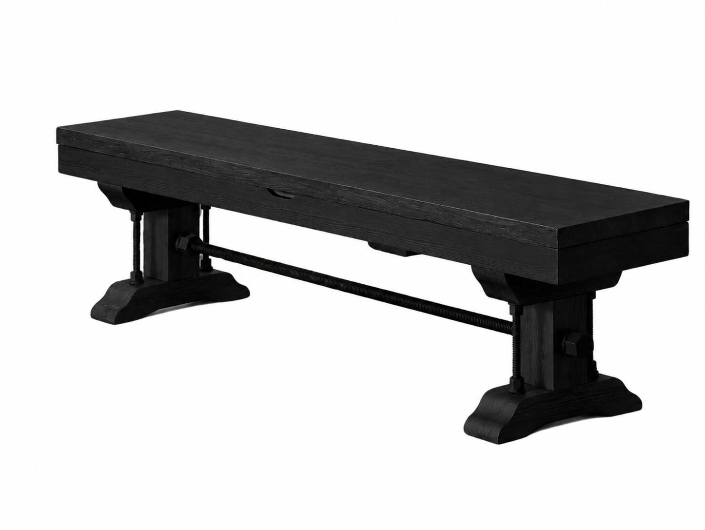 John West Ironwood pooltafel met leisteen zwart 8ft 6/6