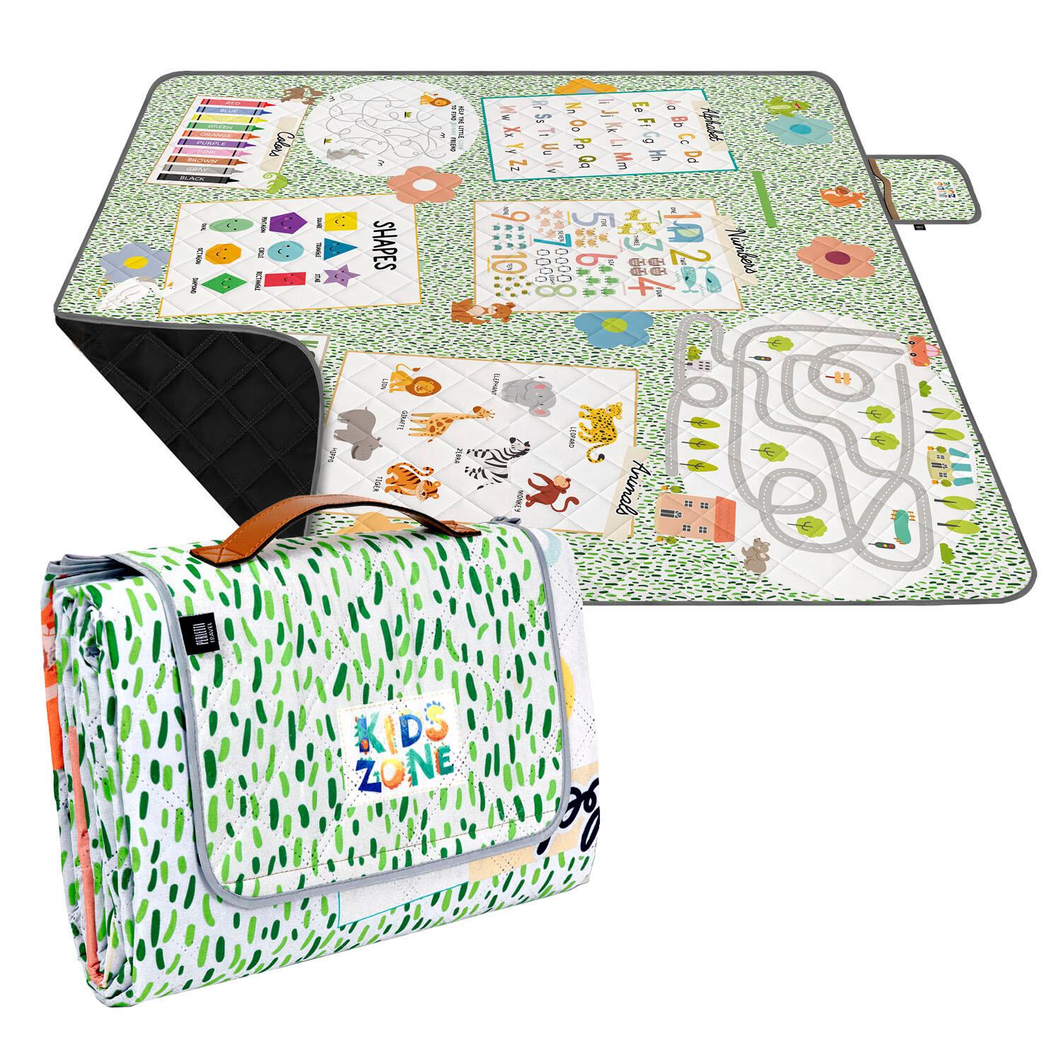 Telo Picnic Bambini Giochi Montessoriani 2/7