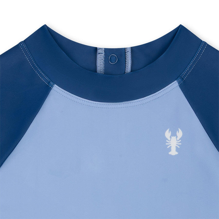 Swim Essentials Swimming T-shirt Short Sleeves - Blue - Catch Of The Day 4/7