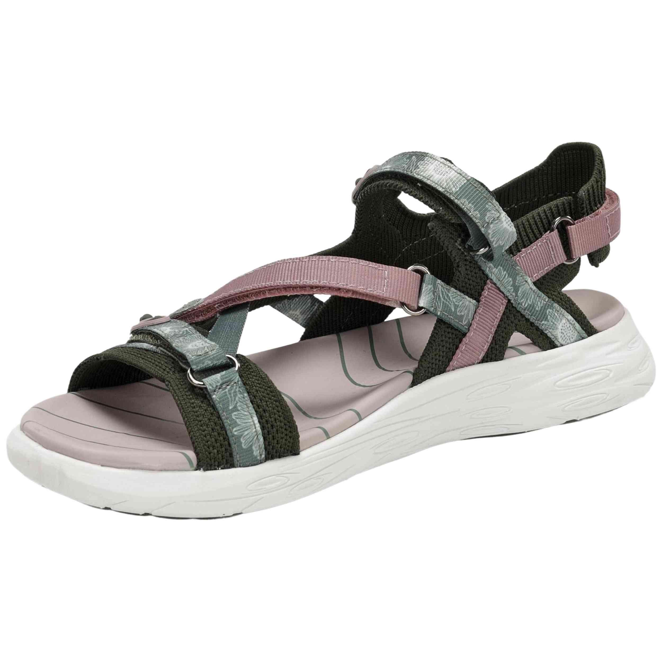 Sandales Chiruca modèle Sandalias Chiruca Ayamonte verde rosa mujer pour unisexe 3/5