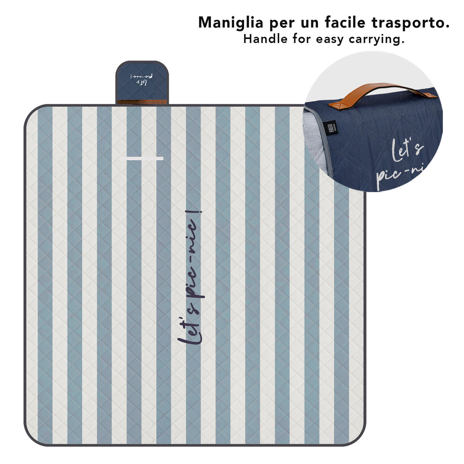 Telo Picnic Adulto Rigato 3/7