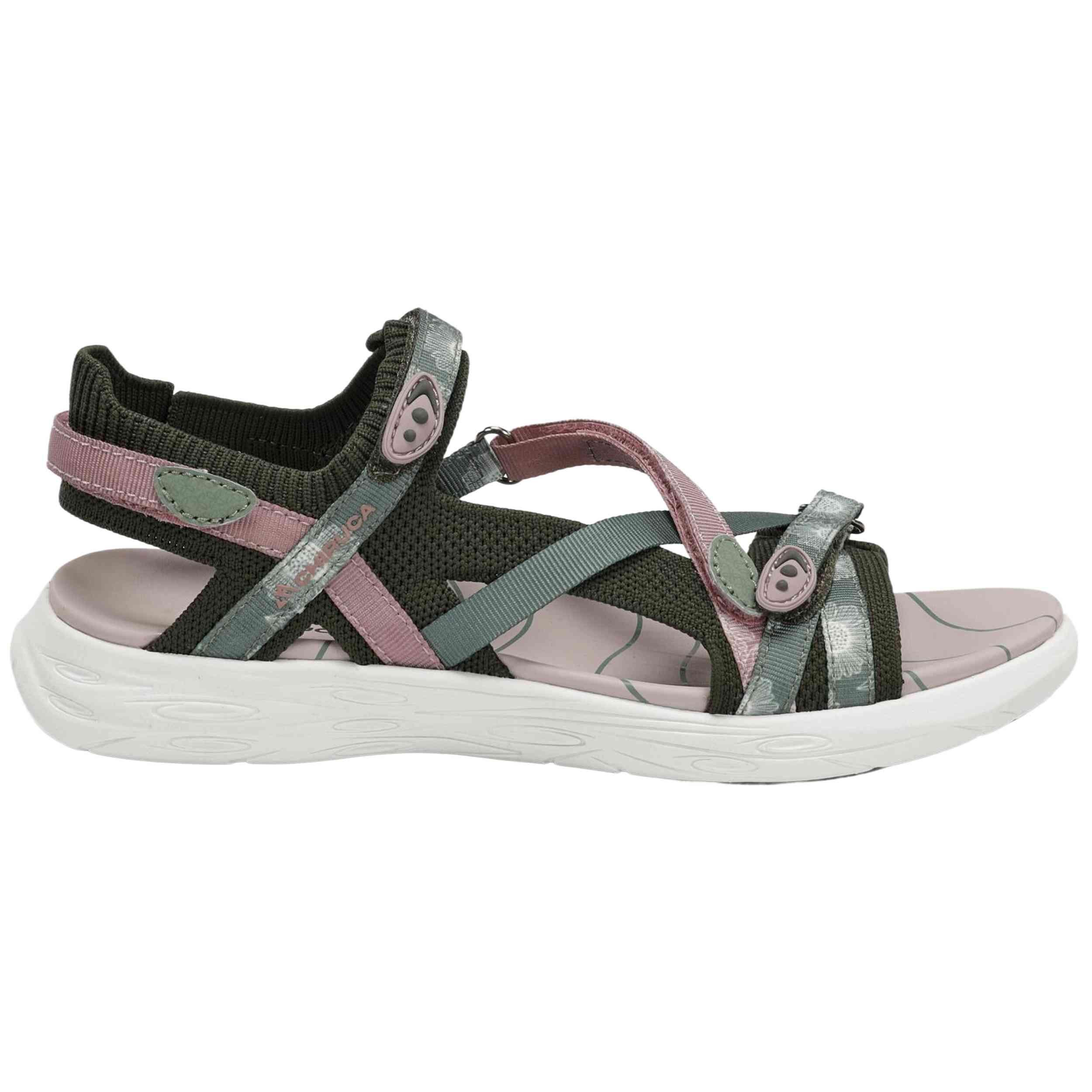 Sandales Chiruca modèle Sandalias Chiruca Ayamonte verde rosa mujer pour unisexe 1/5