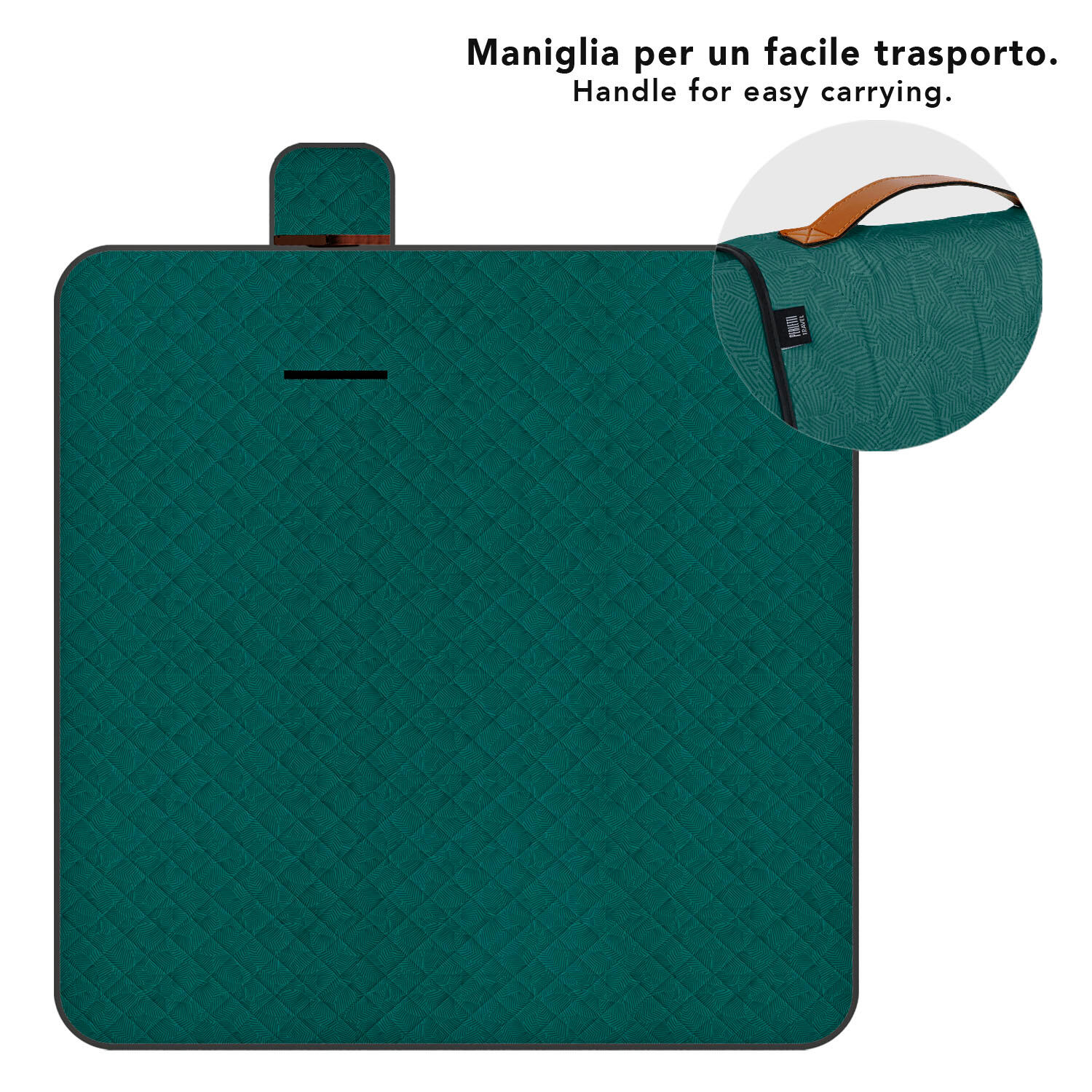 Telo Picnic Adulto con Foglie 3/7