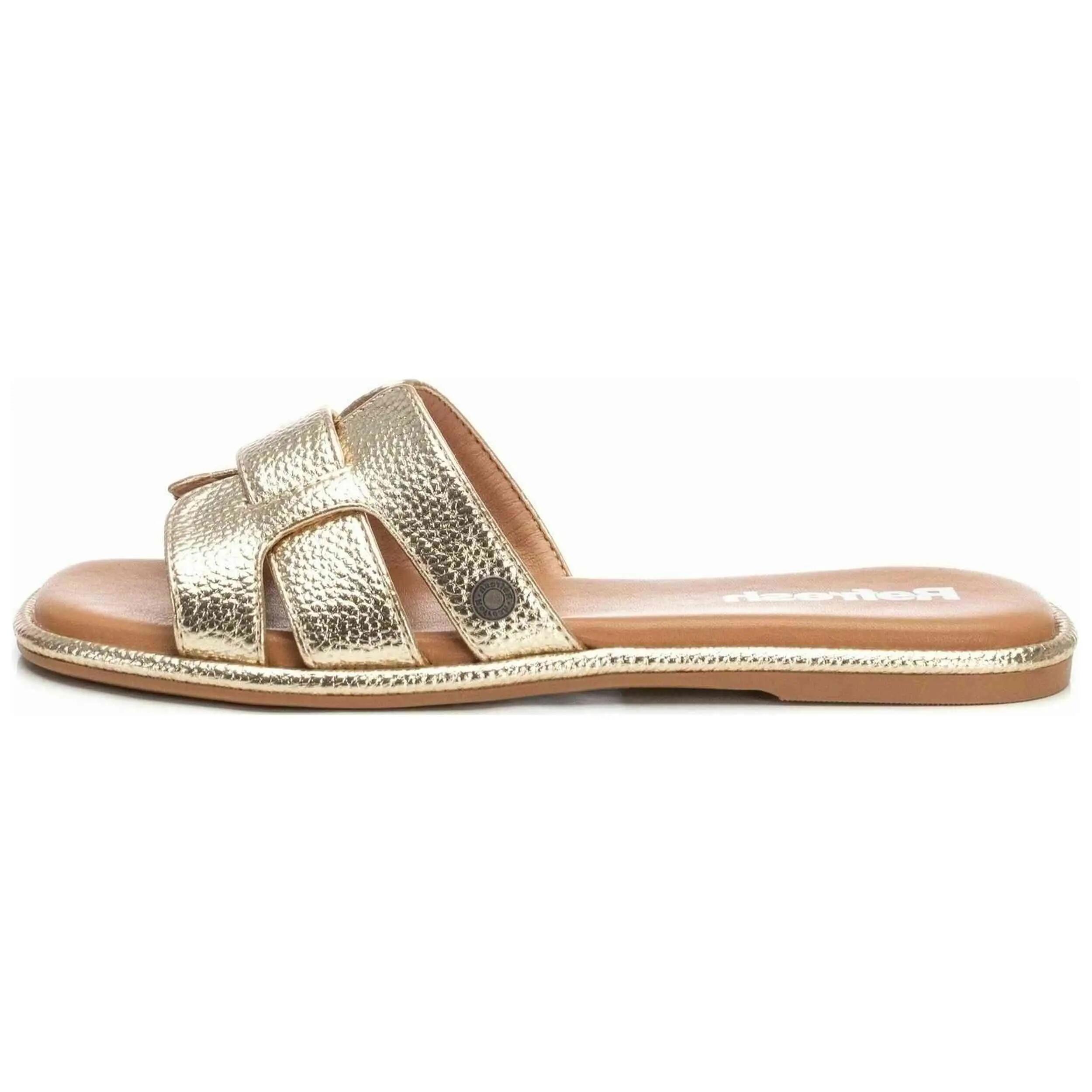 Sandalias Refresh modelo 172553ORO para mulheres 2/5