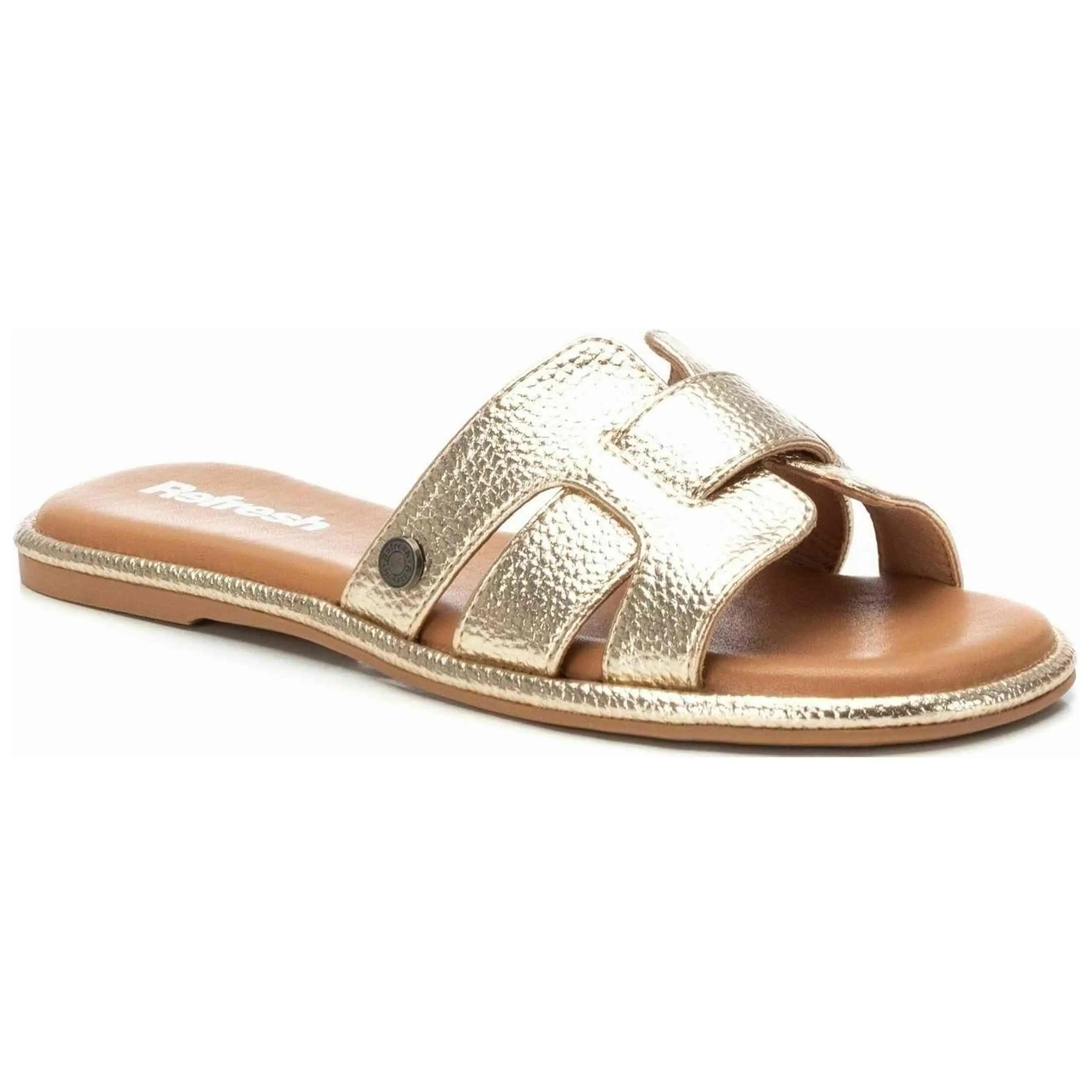 Sandalias Refresh modelo 172553ORO para mulheres 5/5