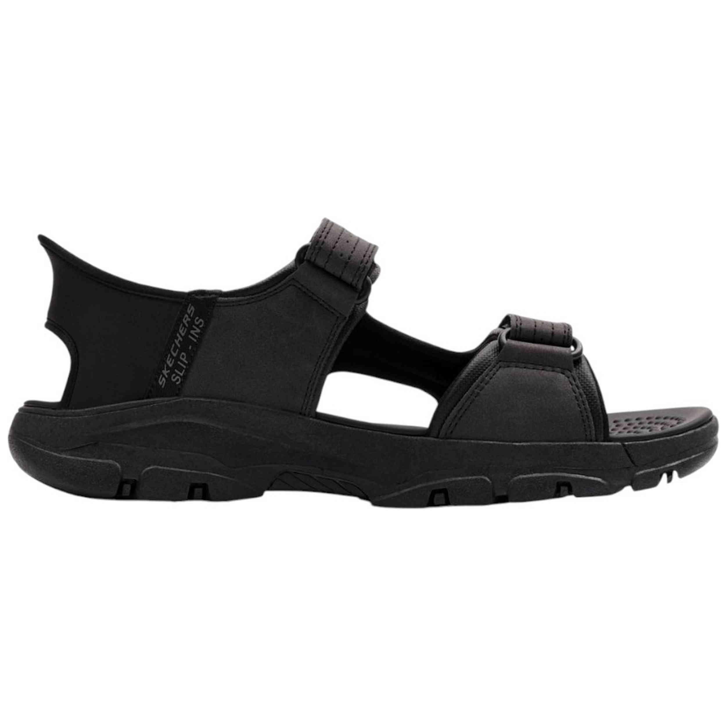 Sandalias Skechers Hombre Slip-ins: Relaxed Fit: Tresmen - Reece Negro 5/5
