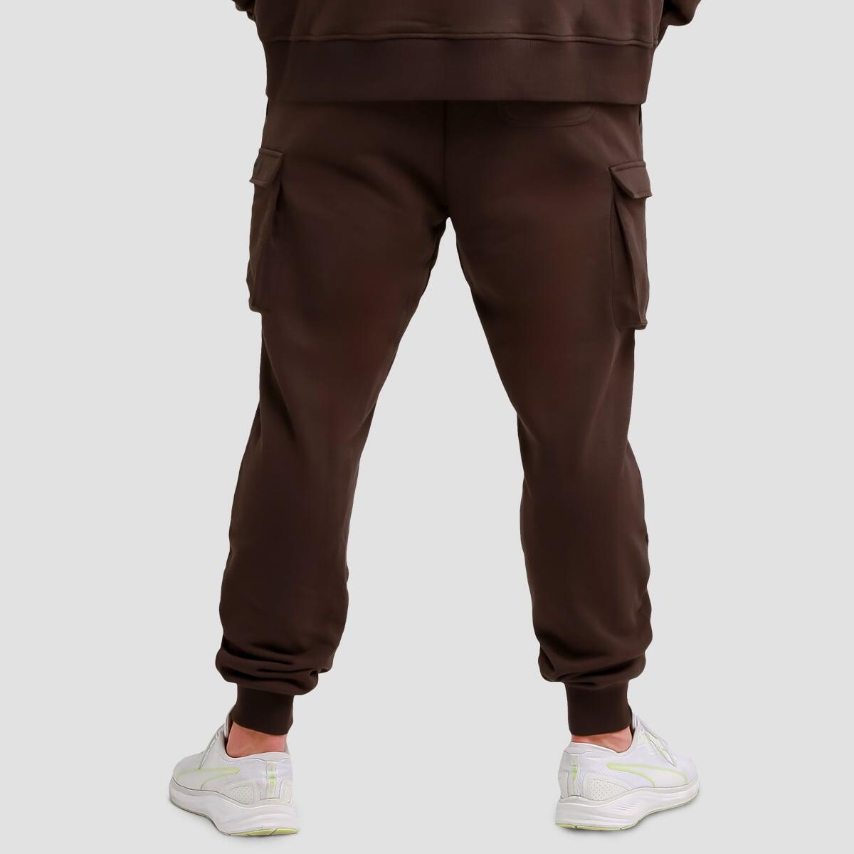 Pantaloni uomo traspiranti marroni Utility 3/7