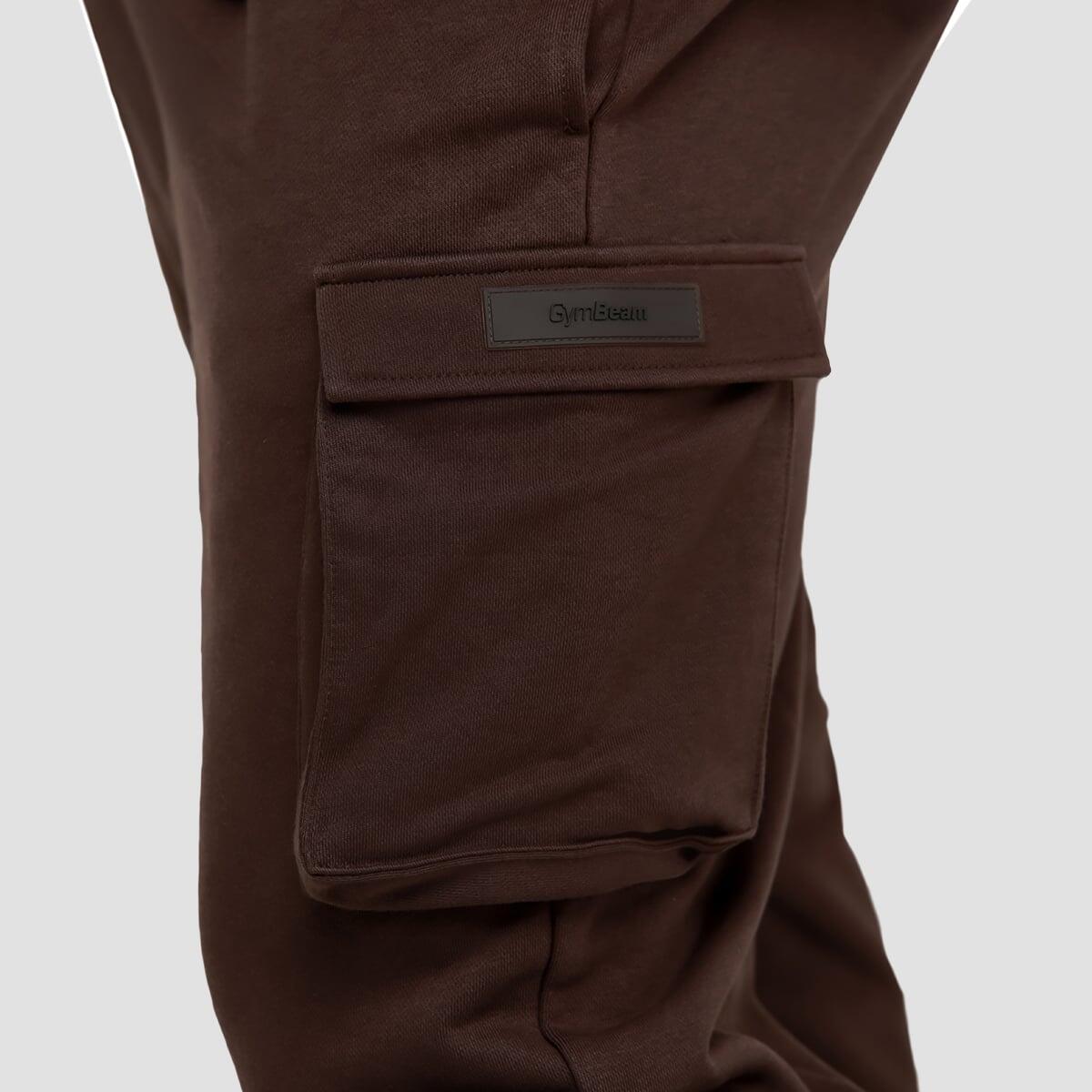 Pantaloni uomo traspiranti marroni Utility 2/7