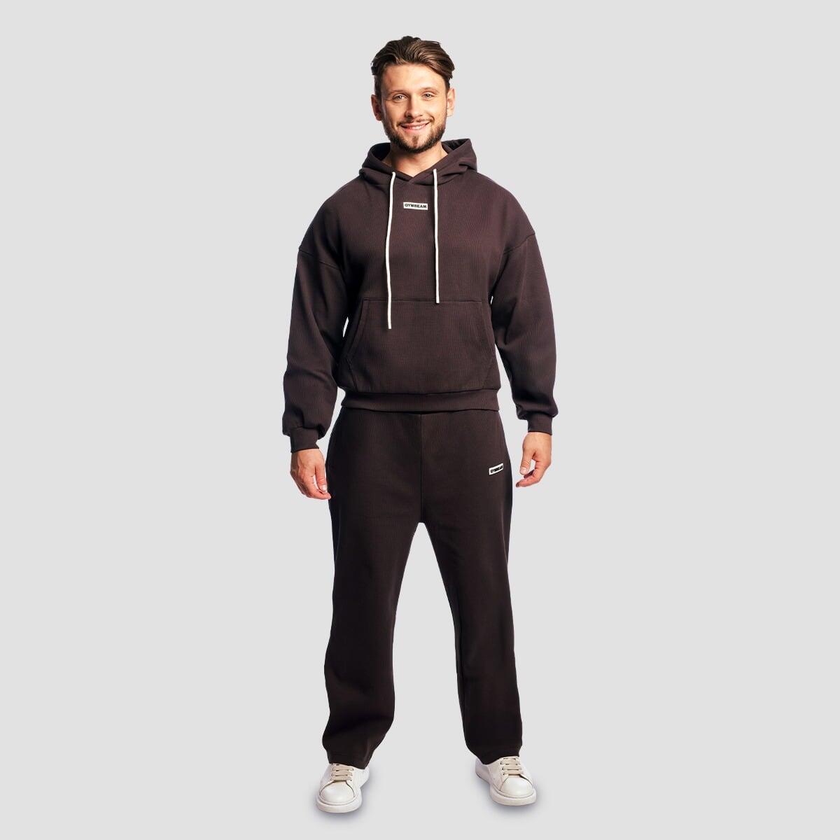 Pantaloni uomo oversize marroni Aura 5/7