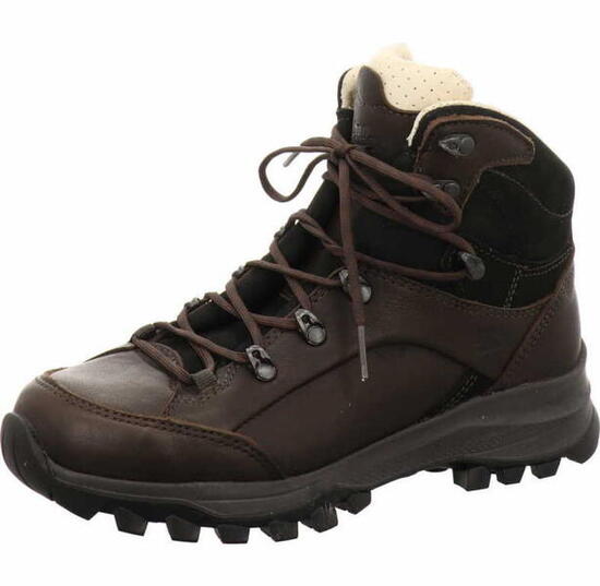 Hanwag Damen Bangri LL Lady Yak Wanderschuh Echtleder in braun