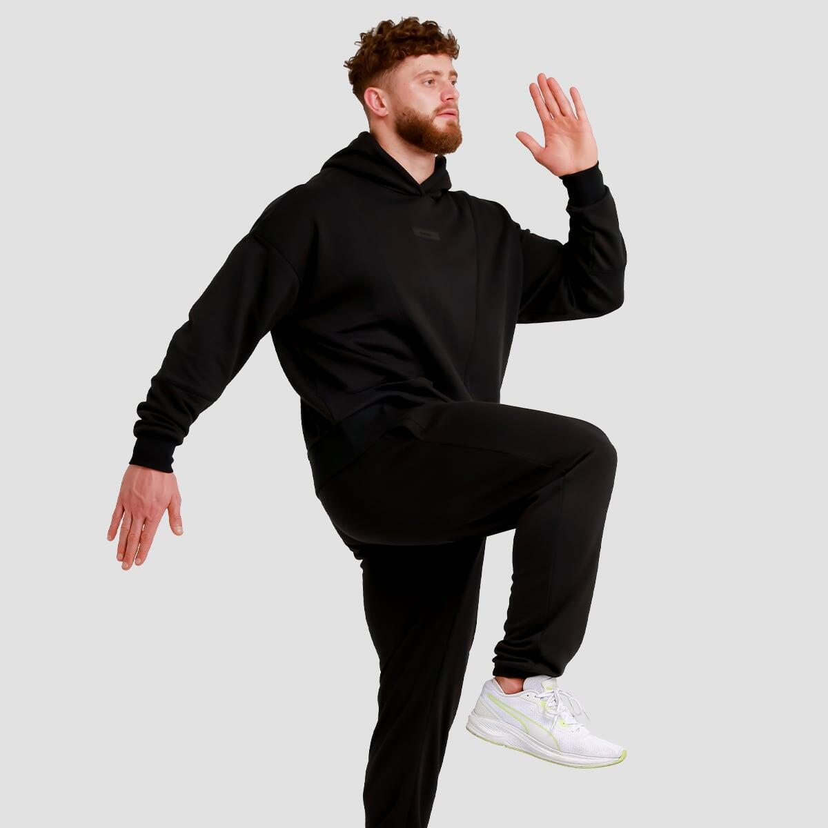 Pantaloni uomo sport regular neri Unity 4/7