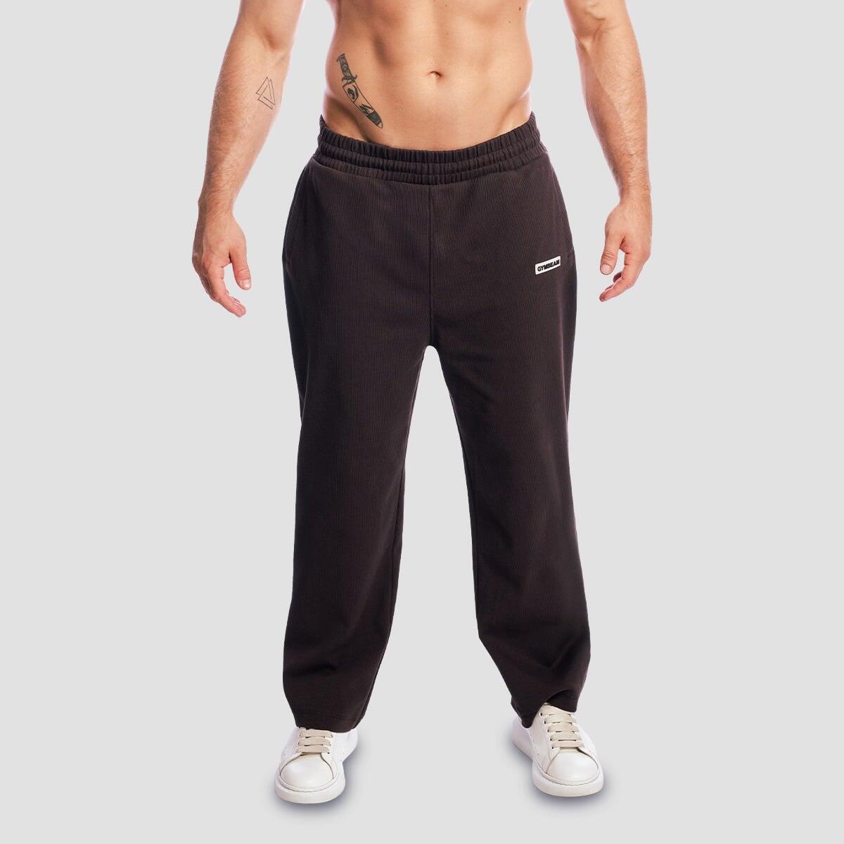 Spodnie dresowe męskie fitness oversize Aura