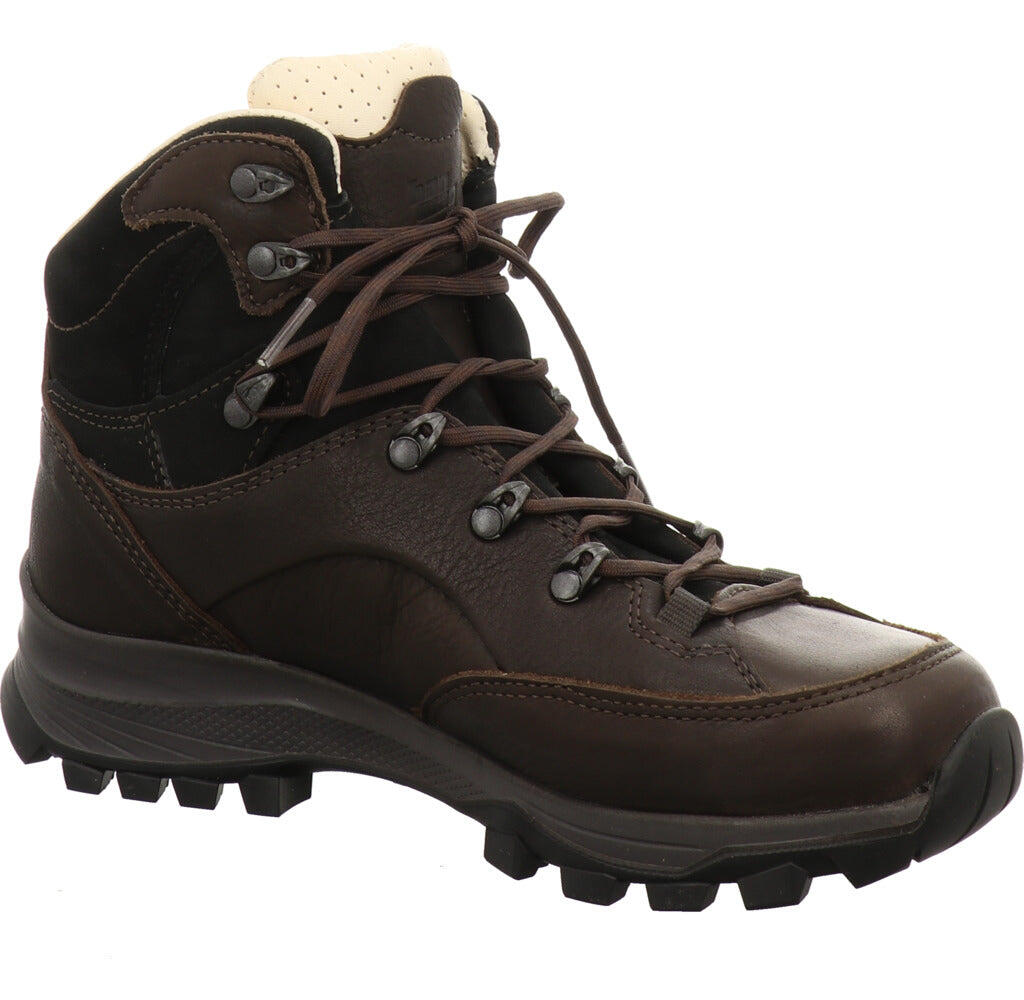 Hanwag Damen Bangri LL Lady Yak Wanderschuh Echtleder in braun 2/5