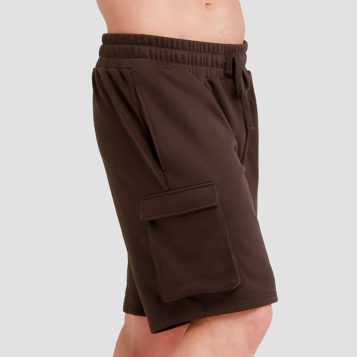 Pantaloncini uomo regular marroni Utility 3/7