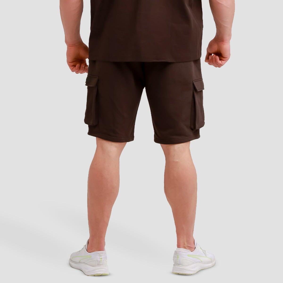 Pantaloncini uomo regular marroni Utility 2/7