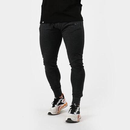 Spodnie dresowe męskie fitness slim szare Urban