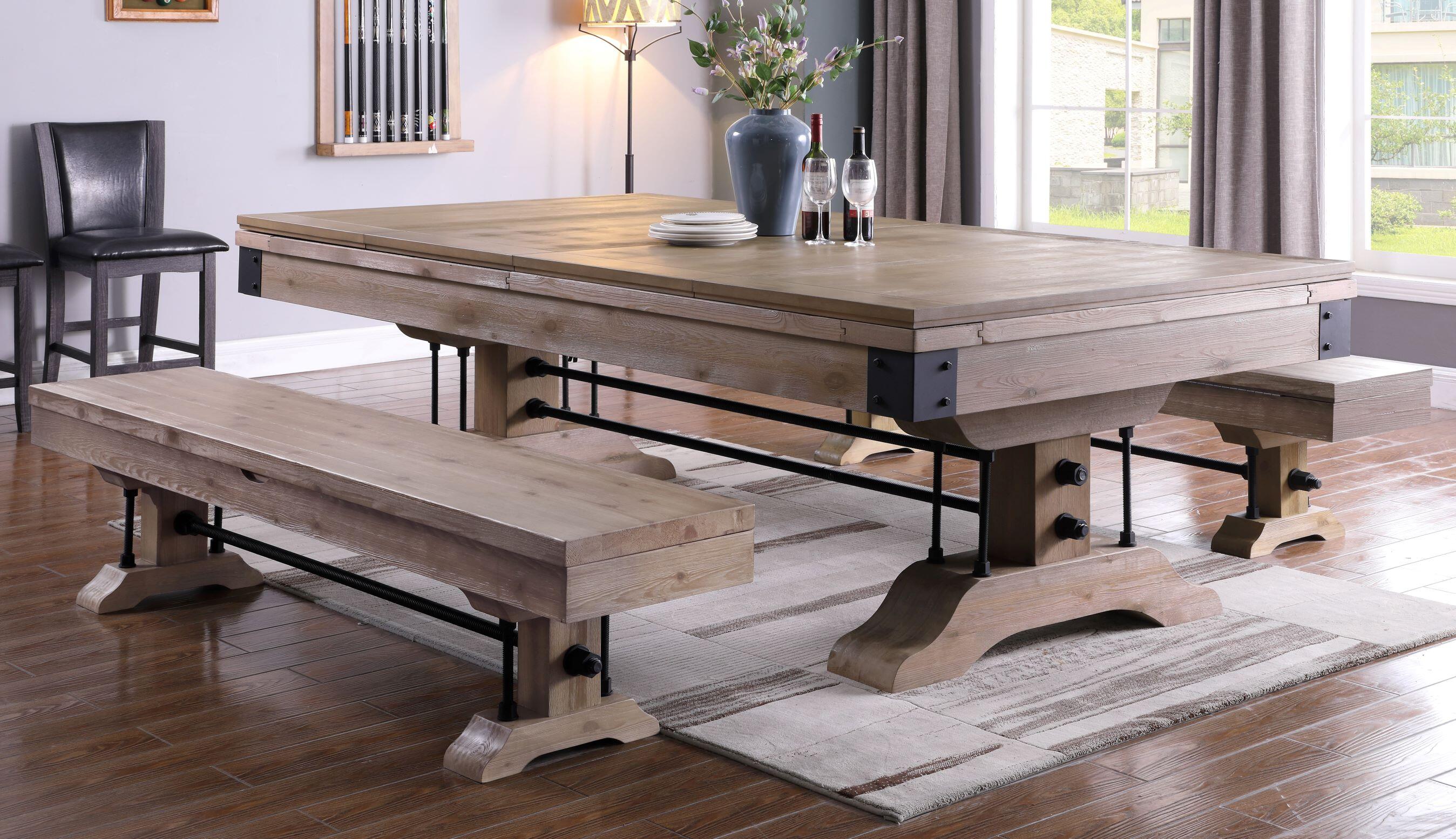 John West Ironwood pooltafel met leisteen eiken 8ft 2/7