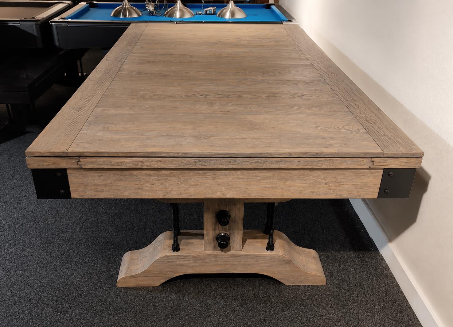 John West Ironwood pooltafel met leisteen eiken 8ft 4/7