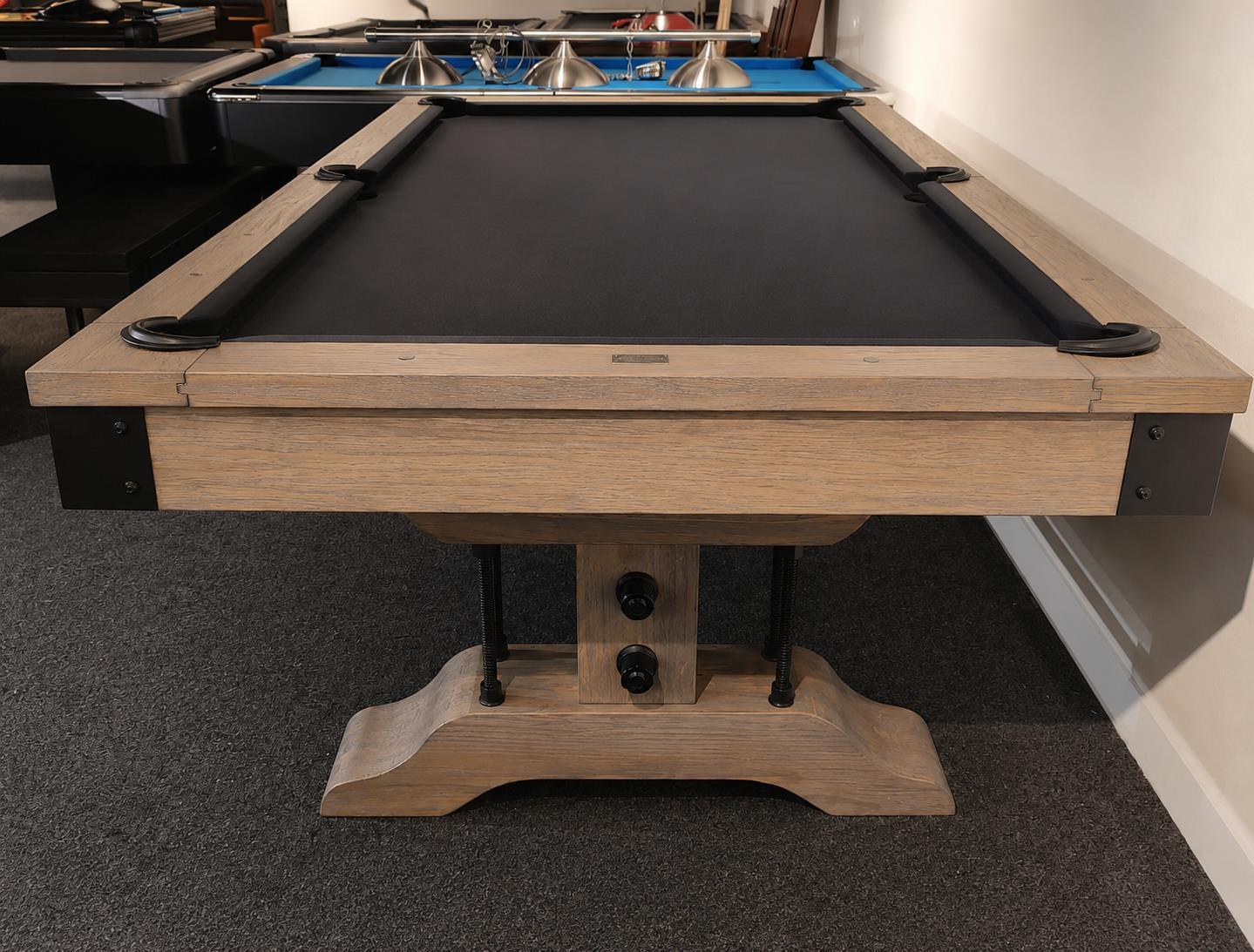 John West Ironwood pooltafel met leisteen eiken 8ft 6/7