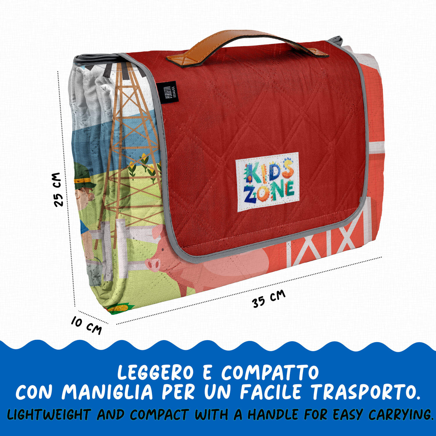 Telo Picnic Bambini Fattoria 4/7
