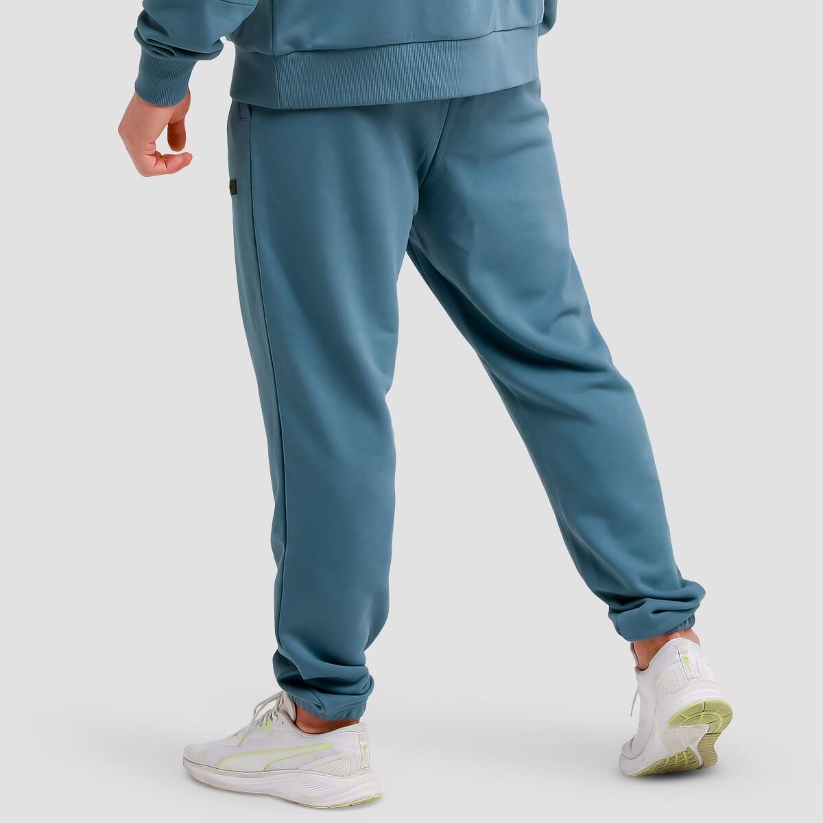 Pantaloni uomo palestra pesanti blu Unity 3/7