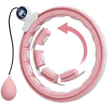 Hula Hoop fitness réglable dia. 76-113 cm - picots massage