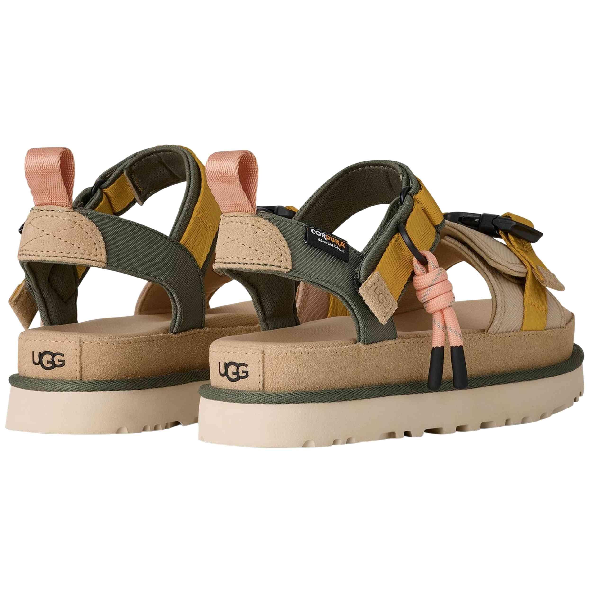 Sandalias Ugg modelo Sandalias UGG Goldenstar Wildwood marrón naran para unissex 3/5