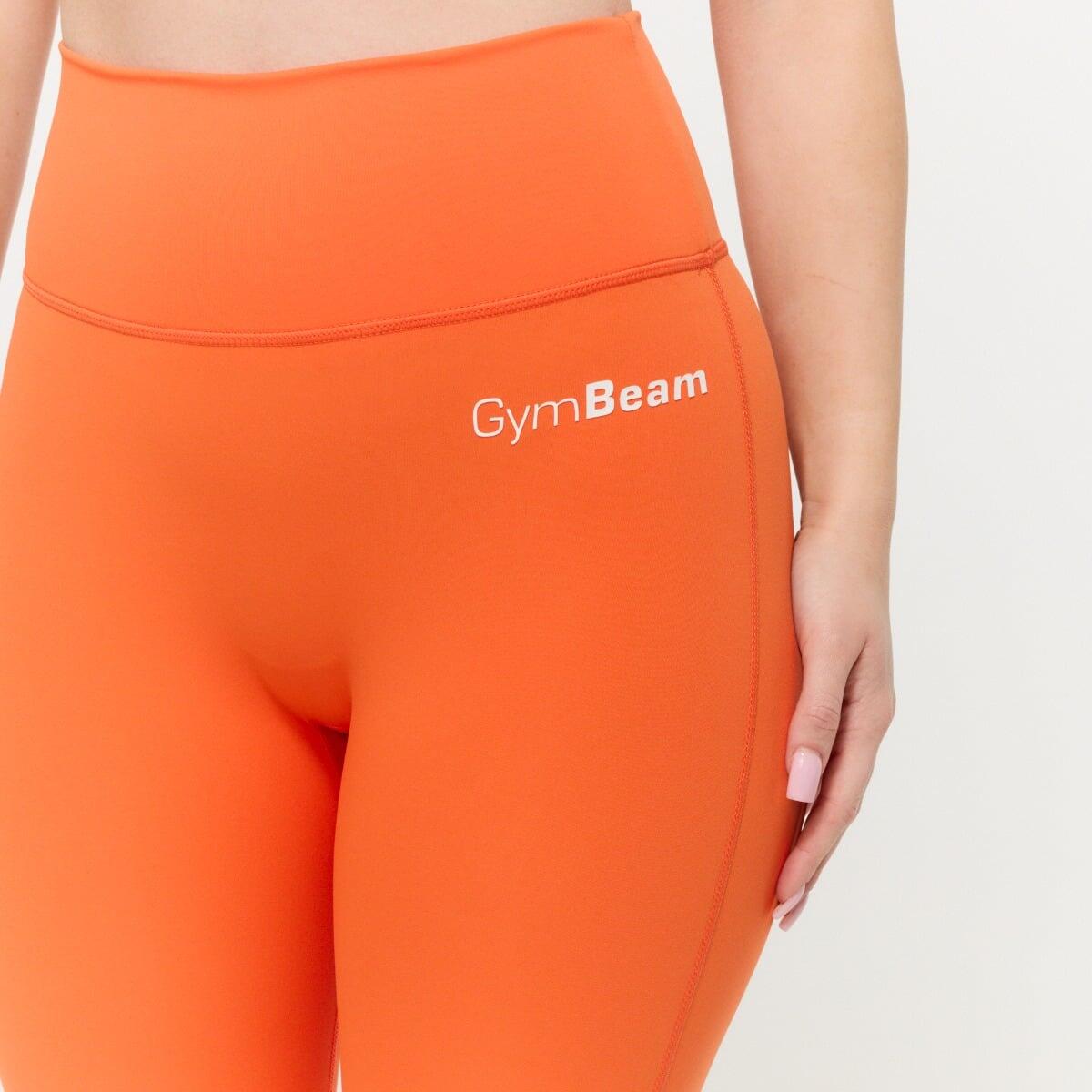 Leggings donna vita alta arancioni Limitless 3/7