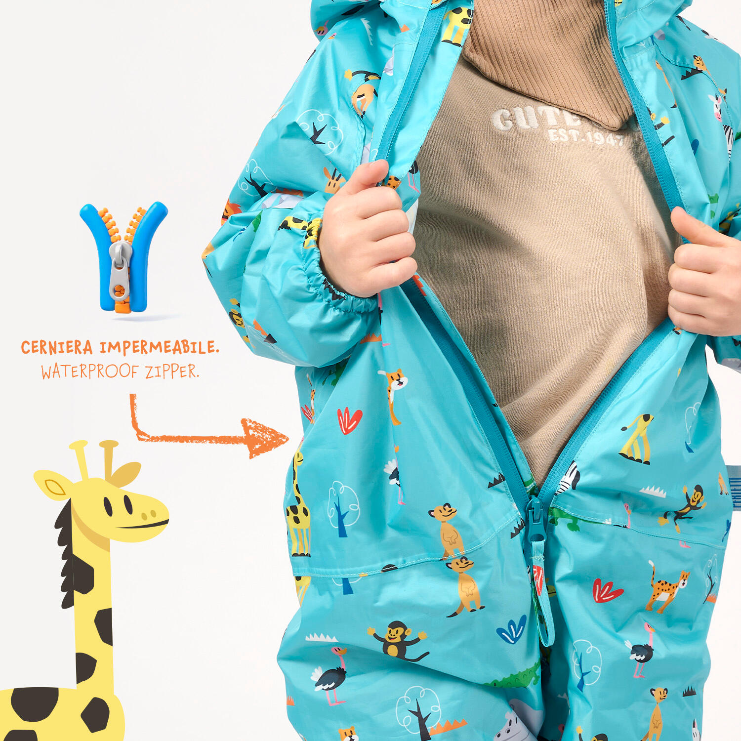 Tuta Impermeabile Bambino 5/7