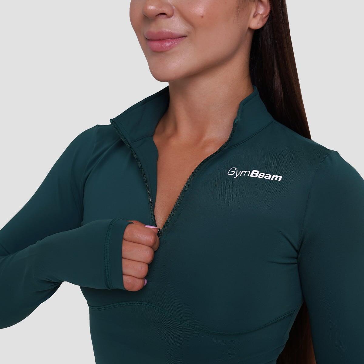 Koszulka damska fitness z zamkiem i długim rękawem Ignite 2/7