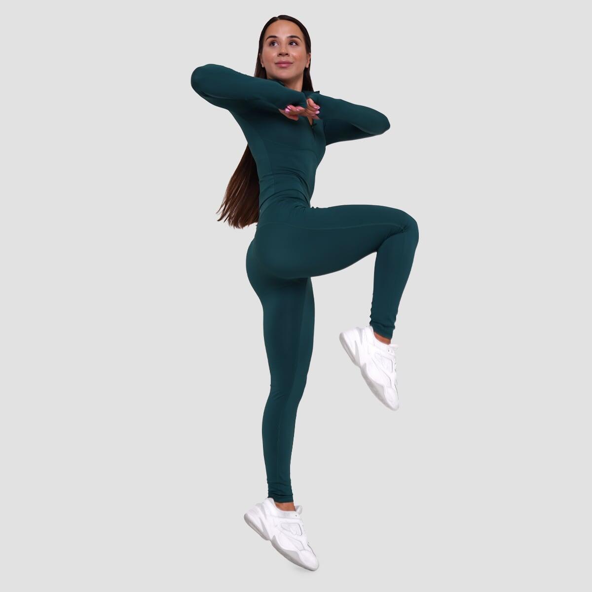 Koszulka damska fitness z zamkiem i długim rękawem Ignite 6/7